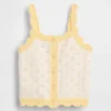 Baby & Toddler Pointelle Colorblock Sweater Tank