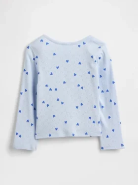 Baby & Toddler Pointelle Henley Top
