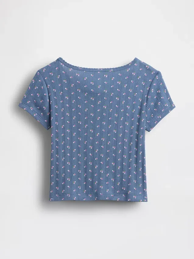 Baby & Toddler Pointelle Rib T-Shirt