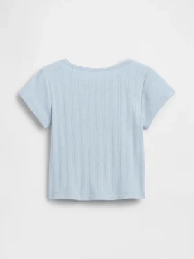 Baby & Toddler Pointelle Rib T-Shirt