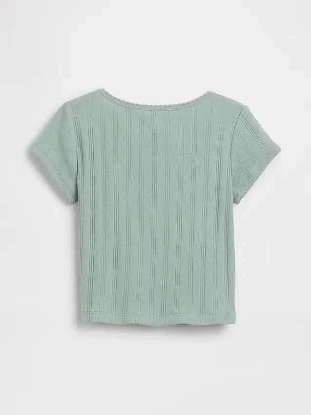 Baby & Toddler Pointelle Rib T-Shirt