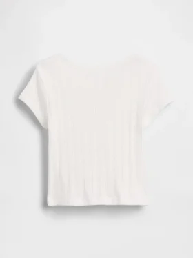 Baby & Toddler Pointelle Rib T-Shirt