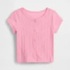 Baby & Toddler Pointelle Rib Top