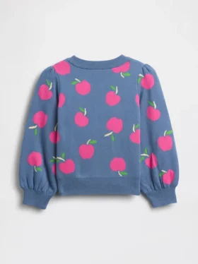 Baby & Toddler Puff-Sleeve Sweater