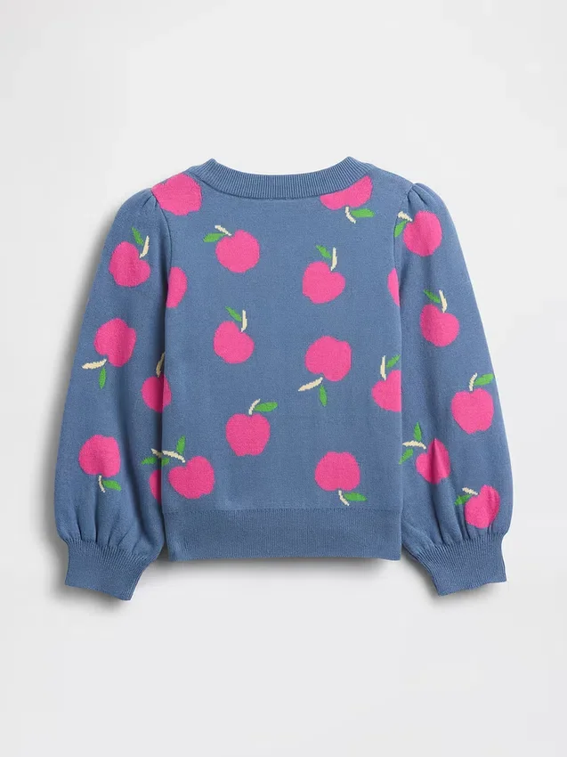 Baby & Toddler Puff-Sleeve Sweater