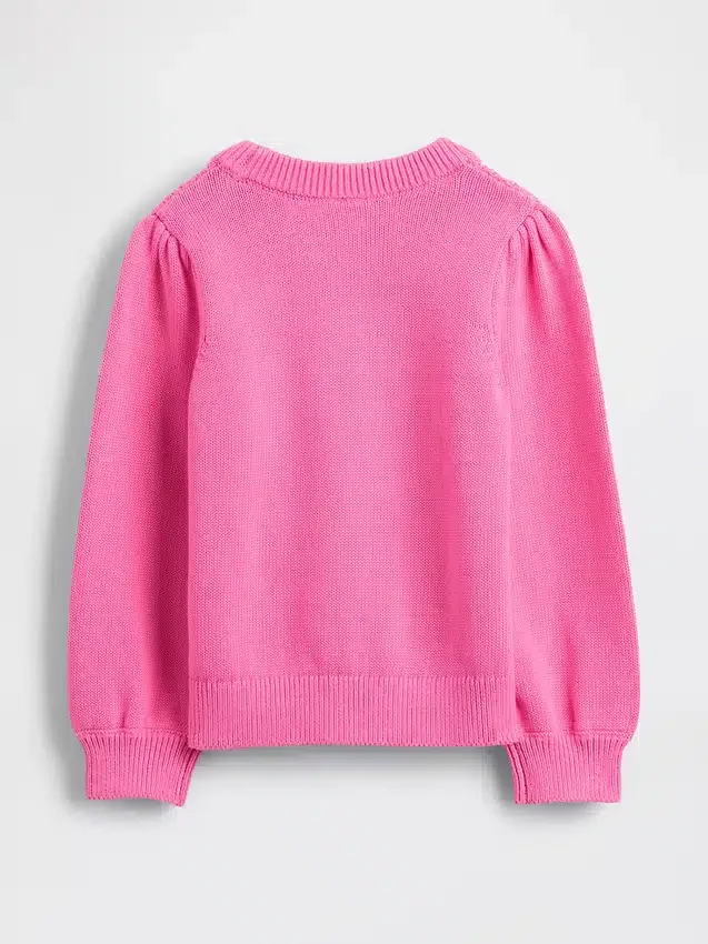 Baby & Toddler Puff-Sleeve Sweater