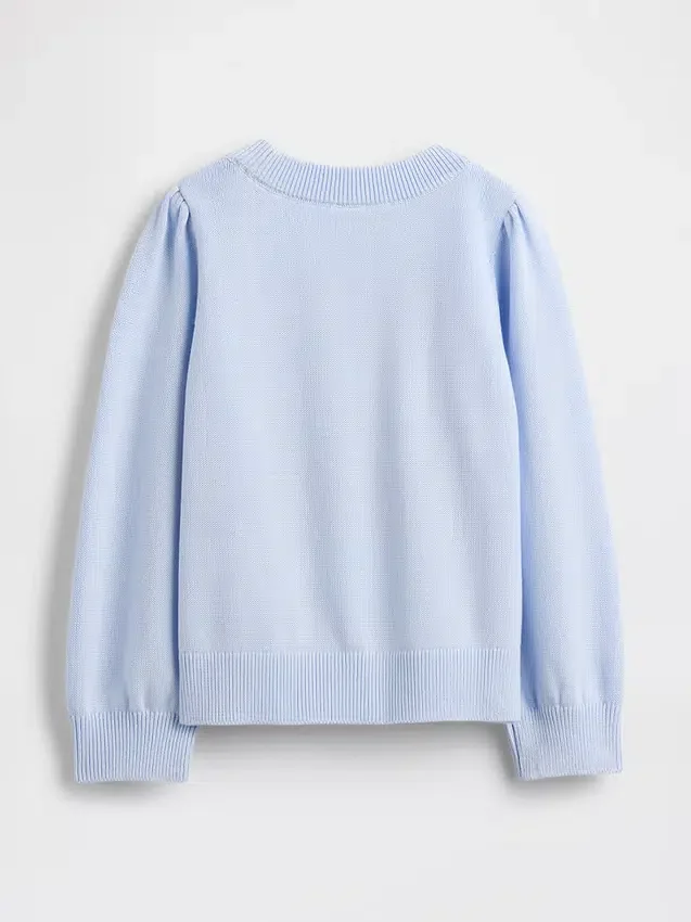 Baby & Toddler Puff-Sleeve Sweater
