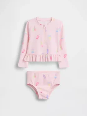 Baby & Toddler Rash Guard Swim Set