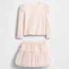 Baby & Toddler Rib & Tulle Outfit Set