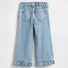 Baby & Toddler Ruffle-Hem Stride Jeans