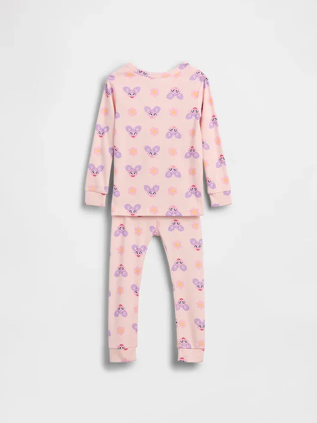 Baby & Toddler Sesame Street Organic Brushed Cotton Pj Set