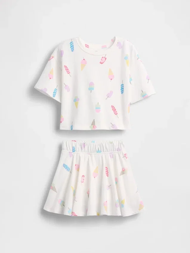 Baby & Toddler Skort Outfit Set