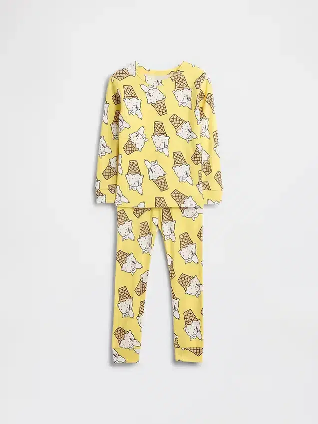 Baby & Toddler Snoopy Organic Brushed Cotton Pj Set