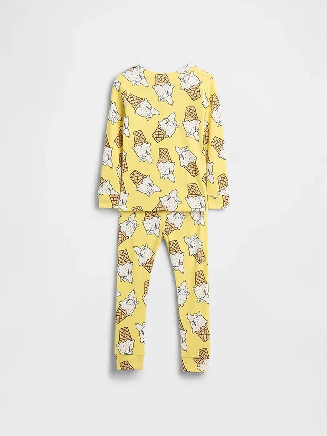 Baby & Toddler Snoopy Organic Brushed Cotton Pj Set