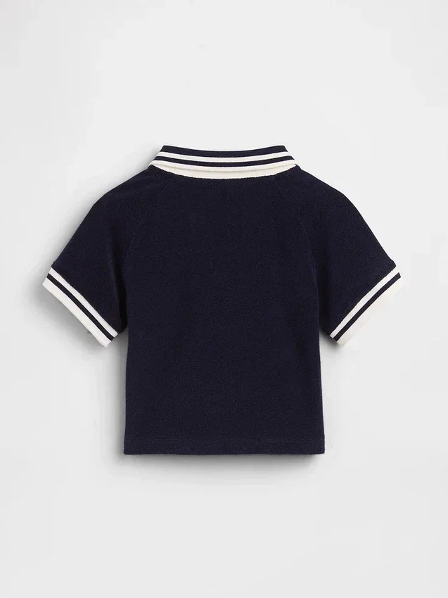 Baby & Toddler Towel Terry Polo Shirt