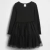 Baby & Toddler Tulle Mixed Media Dress