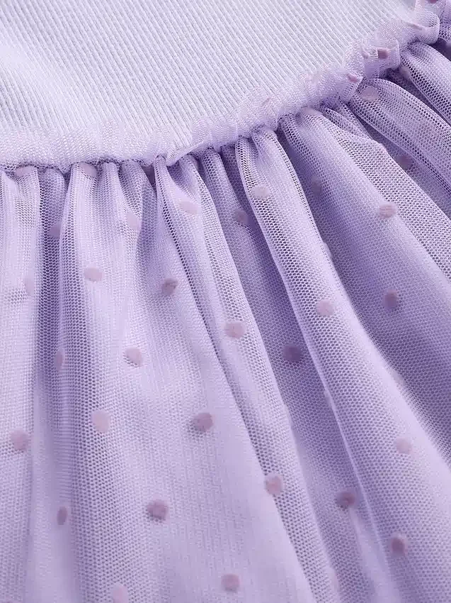 Baby & Toddler Tulle Mixed Media Dress