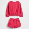 Baby & Toddler Vintagesoft Bow Logo Sweat Set