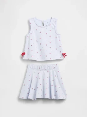 Baby & Toddler Vintagesoft Bow Skort Set
