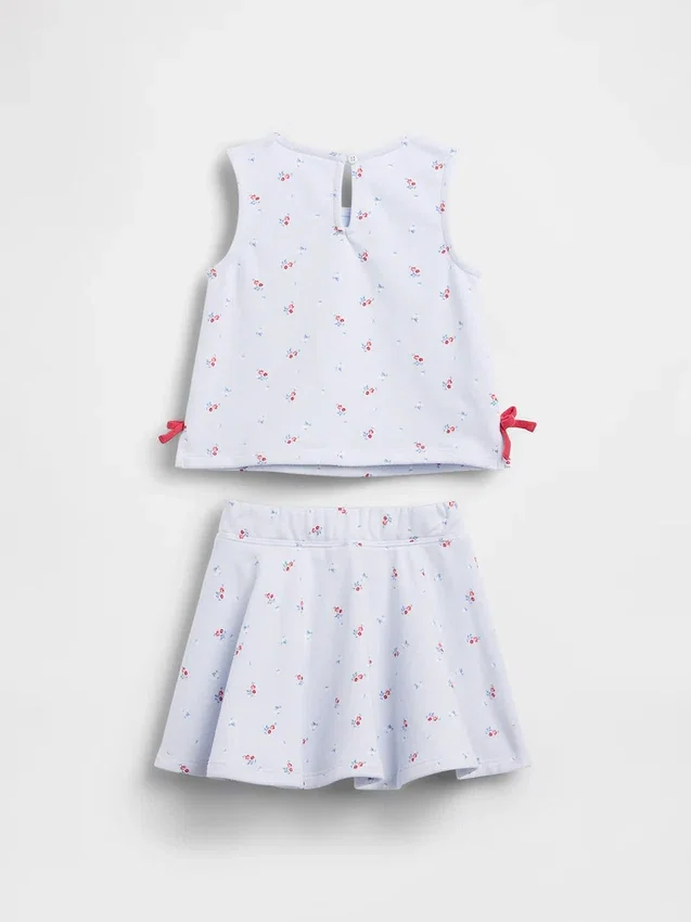 Baby & Toddler Vintagesoft Bow Skort Set