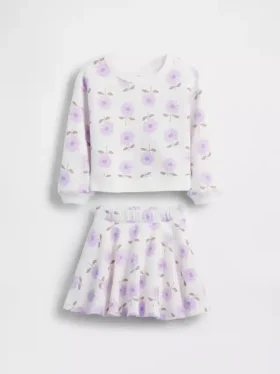 Baby & Toddler Vintagesoft Floral Skort Set