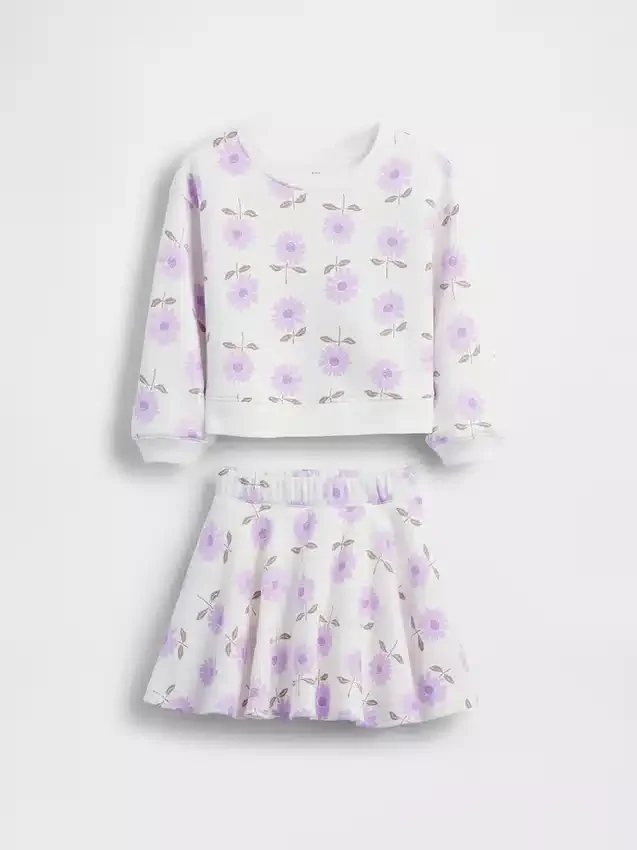 Baby & Toddler Vintagesoft Floral Skort Set