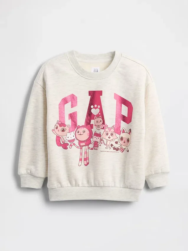 Baby & Toddler Vintagesoft Gabby Cat Logo Sweatshirt