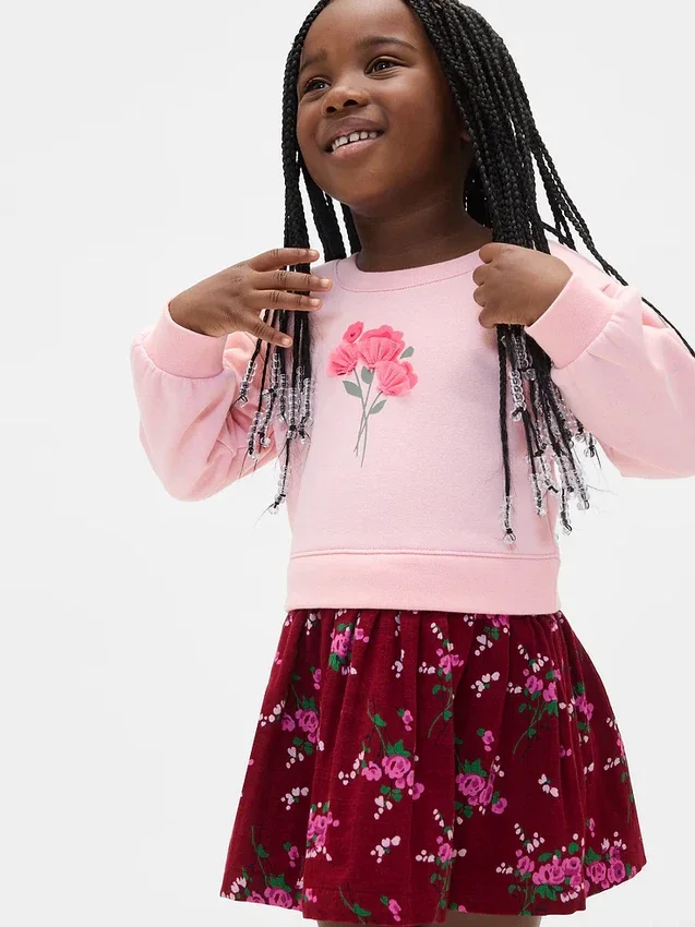 Baby & Toddler Vintagesoft Sweatshirt Dress