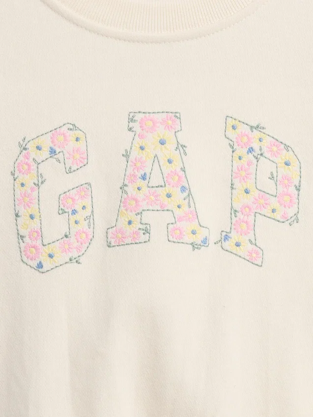 Baby & Toddler Vintagesoft Terry Embroidered Logo Sweatshirt