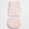 Baby Towel Terry Stripe Outfit Set