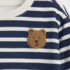 Baby Vintagesoft Bear Stripe Sweat Set