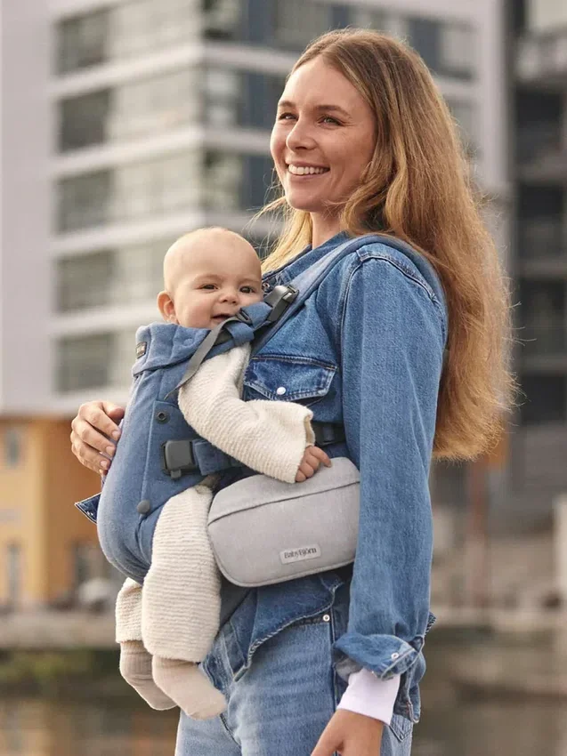 Babybjorn Woven Pocket Pouch for Baby Carrier