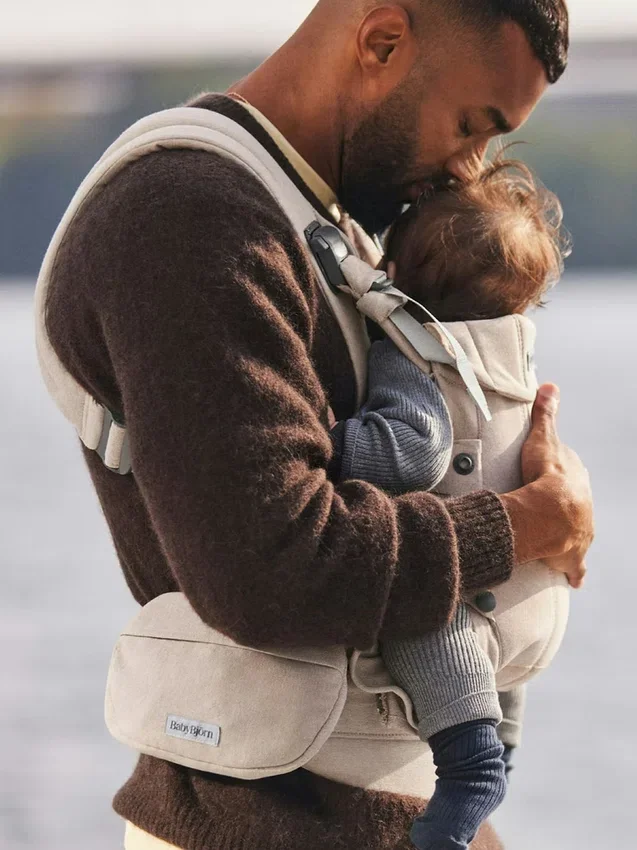 Babybjorn Woven Pocket Pouch for Baby Carrier