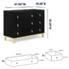 Babygap Legacy Pulls 6 Drawer Dresser