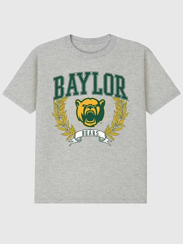 Baylor University Laurels Dark Graphic T-Shirt