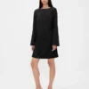 Boatneck Mini Shift Dress