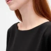 Boatneck Mini Shift Dress