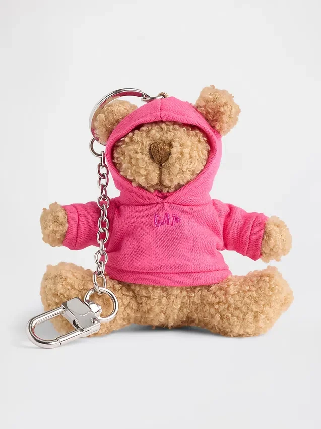 Brannan Bear Hoodie Bag Charm