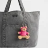 Brannan Bear Hoodie Bag Charm