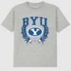 Brigham Young University Laurels Dark Graphic T-Shirt