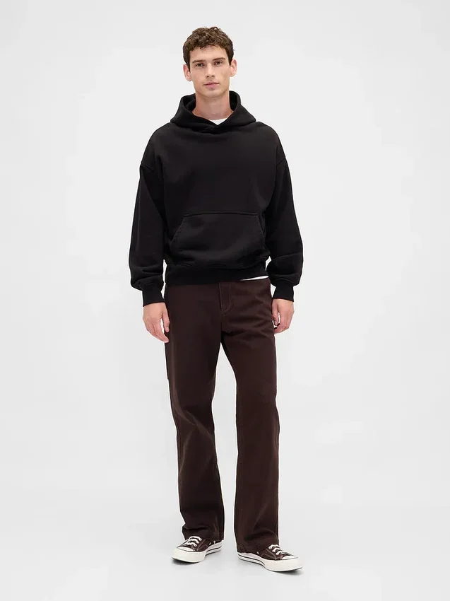 Canvas '90S Loose Carpenter Pants