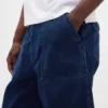 Canvas Baggy Trouser Jeans