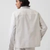 Canvas Relaxed Shirt Jacket