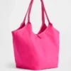 Canvas Slouchy Tote Bag