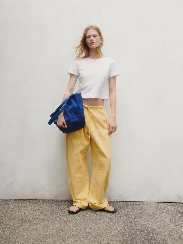 Canvas Slouchy Tote Bag