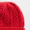 Cashsoft Cable-Knit Beanie