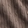 Cashsoft Cable-Knit Boot Sweater Pants