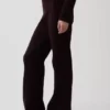 Cashsoft Cable-Knit Sweater Pants