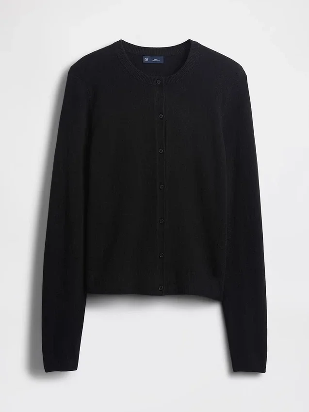 Cashsoft Crop Cardigan