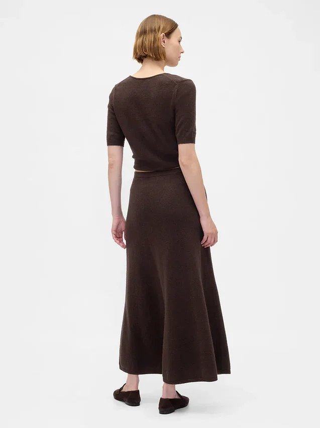 Cashsoft Maxi Sweater Skirt